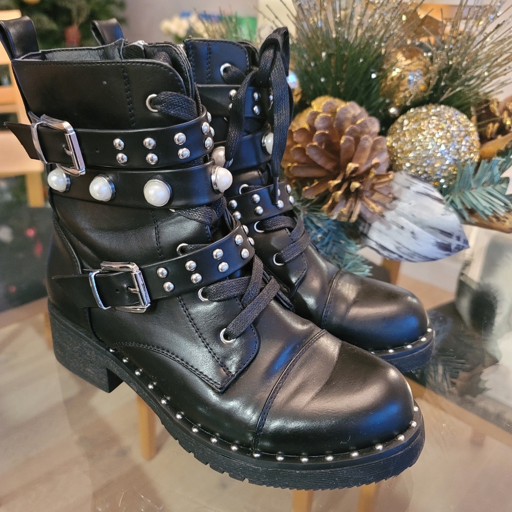 Forever 21 combat boots